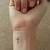 Small Wrist Cross Tattoos