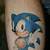 Sonic The Hedgehog Tattoo