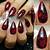 Spellbinding Sophistication: Embrace the Magic of Vampy Nails