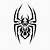 Spider Tribal Tattoo