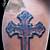 Stone Cross Tattoo Designs