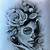 Sugar Skull Woman Tattoo Designs