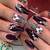 Sultry Charm: Dark Burgundy Nail Ideas to Express Your Seductive Style