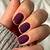 Sultry Diva: Embrace Confidence with Dark Plum Nails