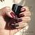 Sultry Elegance: Exude Confidence with Vampy Nail Shades