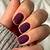 Sultry Seduction: Exude Confidence with Dark Plum Nails