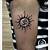Sun And Om Tattoo Designs