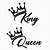 Tattoo Fonts King And Queen