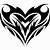 Tattoo Heart Tribal
