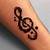 Tattoo Treble Clef Designs