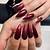 The Essence of Elegance: Dark Burgundy Nails to Perfect Your Style