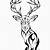 Tribal Buck Tattoo