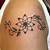 Tribal Flower Tattoo