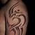 Tribal Om Tattoo