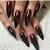 Vampire Chic: Dark Burgundy Nail Ideas for a Spooky and Stylish Look