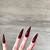 Vampy Femme Fatale: Nails that Exude Mystery and Charm
