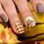 Vintage Fall Vibes: Short Nail Ideas with a Retro Twist