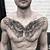 Wing Tattoos On Chest For Men