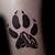 Wolf Paw Tattoo Designs