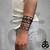 Wrist Tattoo Tribal