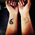 Yin Yang Couple Tattoos