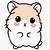 adorable anime hamster gif