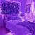 aesthetic bedrooms purple