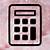 aesthetic calculator logo