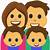 aesthetic emoji family