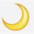 aesthetic emoji moon