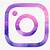 aesthetic instagram icon purple