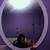 aesthetic purple mirror selfie
