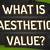 aesthetic value meaning