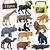 africa animals plastic toy png