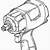 air impact wrench drawing
