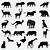 animal patternssilhouettes png