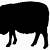 animal silhouette png sheep