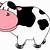 animated baby cow gif