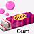 animated chewing gum gif