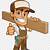animated gif african american carpenter