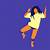animated gif woman dancing