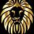 animated lion logo gif