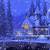 animated scenery snow painting gif