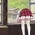 anime clothes fall to the floor gif