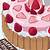 anime decorating cake gif