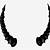 anime horns png
