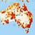 australia fires map feb 2020
