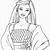 barbie doll pictures for coloring