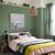 bedroom wallpaper ideas green