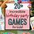 birthday party game ideas for kids